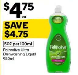 Woolworths Palmolive Ultra Dishwashing Liquid offer