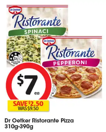 Coles Dr Oetker Ristorante Pizza offer