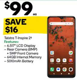 Woolworths Telstra T-Inspire 2t offer