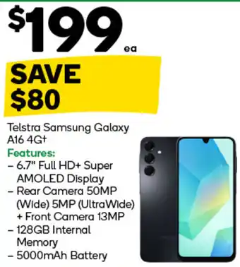 Telstra Samsung Galaxy A16 4Gt