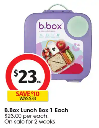 Coles B.Box Lunch Box offer
