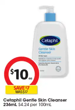 Coles Cetaphil Gentle Skin Cleanser offer