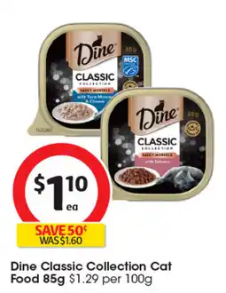 Coles Dine Classic Collection Cat Food offer