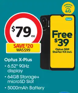 Coles Optus X-Plus offer