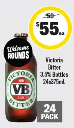 Coles Victoria Bitter offer