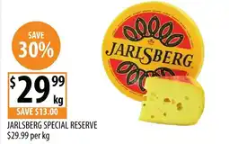 Supabarn Jarlsberg Special Reserve offer
