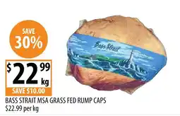 Supabarn Bass Strait MSA Grass Fed Rump Caps offer