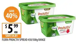 Supabarn Flora ProActiv Spread offer