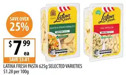 Supabarn Latina Fresh Pasta Selected Varieties offer
