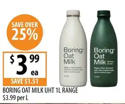 Supabarn Boring Oat Milk offer