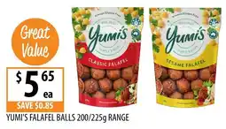 Supabarn Yumi's Falafel Balls offer