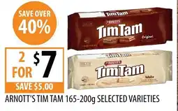 Supabarn Arnott's Tim Tam Selected Varieties offer