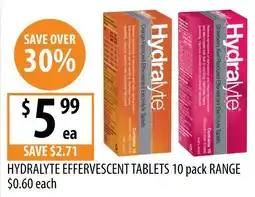 Supabarn Hydralyte Effervescent Tablets offer