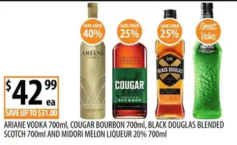 Supabarn Ariane Vodka offer