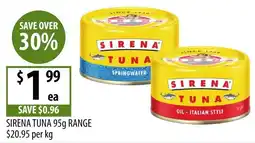 Supabarn Sirena Tuna offer