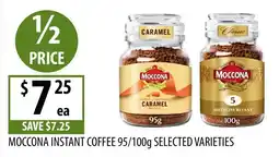 Supabarn Moccona Instant Coffee Selected Varieties offer