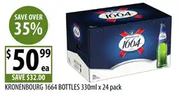 Supabarn Kronenbourg 1664 Bottles offer