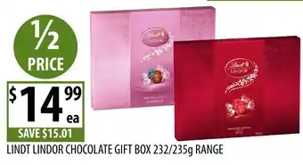Lindt Lindor Chocolate Gift Box