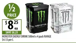 Supabarn Monster Energy Drink offer
