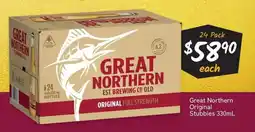 Cellarbrations Great northern original stubbies offer