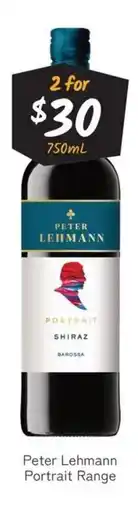Cellarbrations Peter lehmann portrait range offer