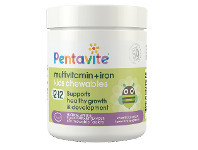 Chemist Warehouse Pentavite Multivitamin + Iron Kids 60 Chewable Tablets offer