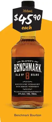 Cellarbrations Benchmark Bourbon offer