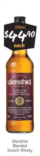 Cellarbrations Glenshiel blended scotch whisky offer