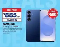 Officeworks Samsung galaxy 256gb unlocked smartphone offer