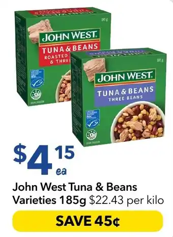 Ritchies John West Tuna & Beans Varieties offer
