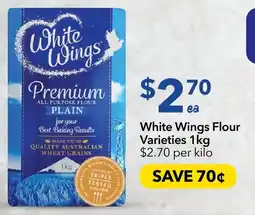 Ritchies White Wings Premium Plain Flour Varieties offer