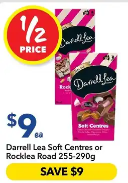 Ritchies Darrell Lea Soft Centres or Rocklea Road offer