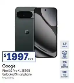 Officeworks Google pixel 10 pro xl 256gb unlocked smartphone offer