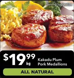 Ritchies Kakadu Plum Pork Medallions offer