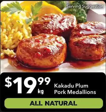Ritchies Kakadu Plum Pork Medallions offer