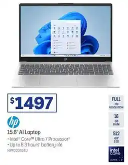 Officeworks Hp 15.6" al laptop offer