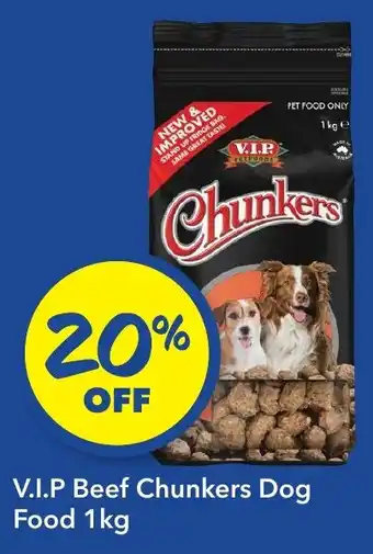 Ritchies V.I.P Beef Chunkers Dog Food offer