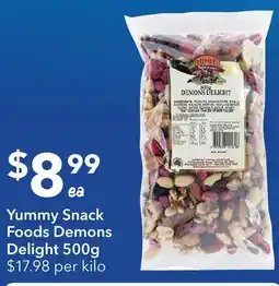 Ritchies Yummy Snack Foods Demons Delight offer
