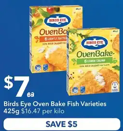 Ritchies Birds Eye Oven Bake Fish Varieties offer