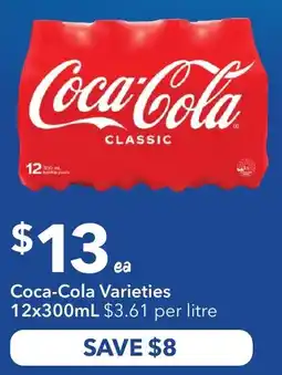 Ritchies Coca-Cola Classic Varieties offer