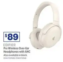 Officeworks Pro wireless over-ear headphones with anc offer