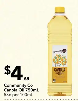 Ritchies Community Co Canola Oil offer