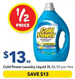 Ritchies Cold Power Laundry Liquid offer