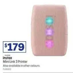 Officeworks Instax mini link 3 printer offer