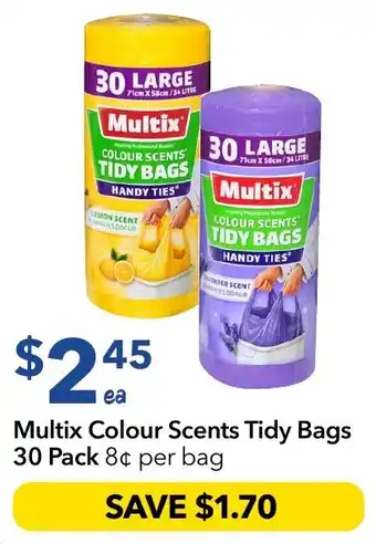 Ritchies Multix Colour Scents Tidy Bags offer