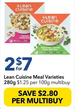 Ritchies Lean Cuisine Meal Varieties offer