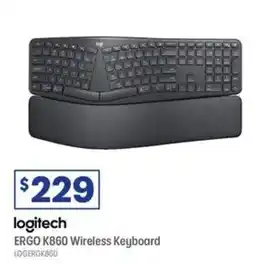 Officeworks Logitech ergo k860 wireless keyboard offer