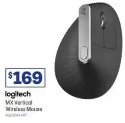 Officeworks Logitech mx vertical wireless mouse offer
