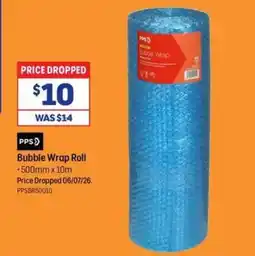 Officeworks Bubble wrap roll offer