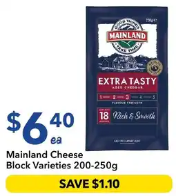 Ritchies Mainland Cheese Block Varieties offer